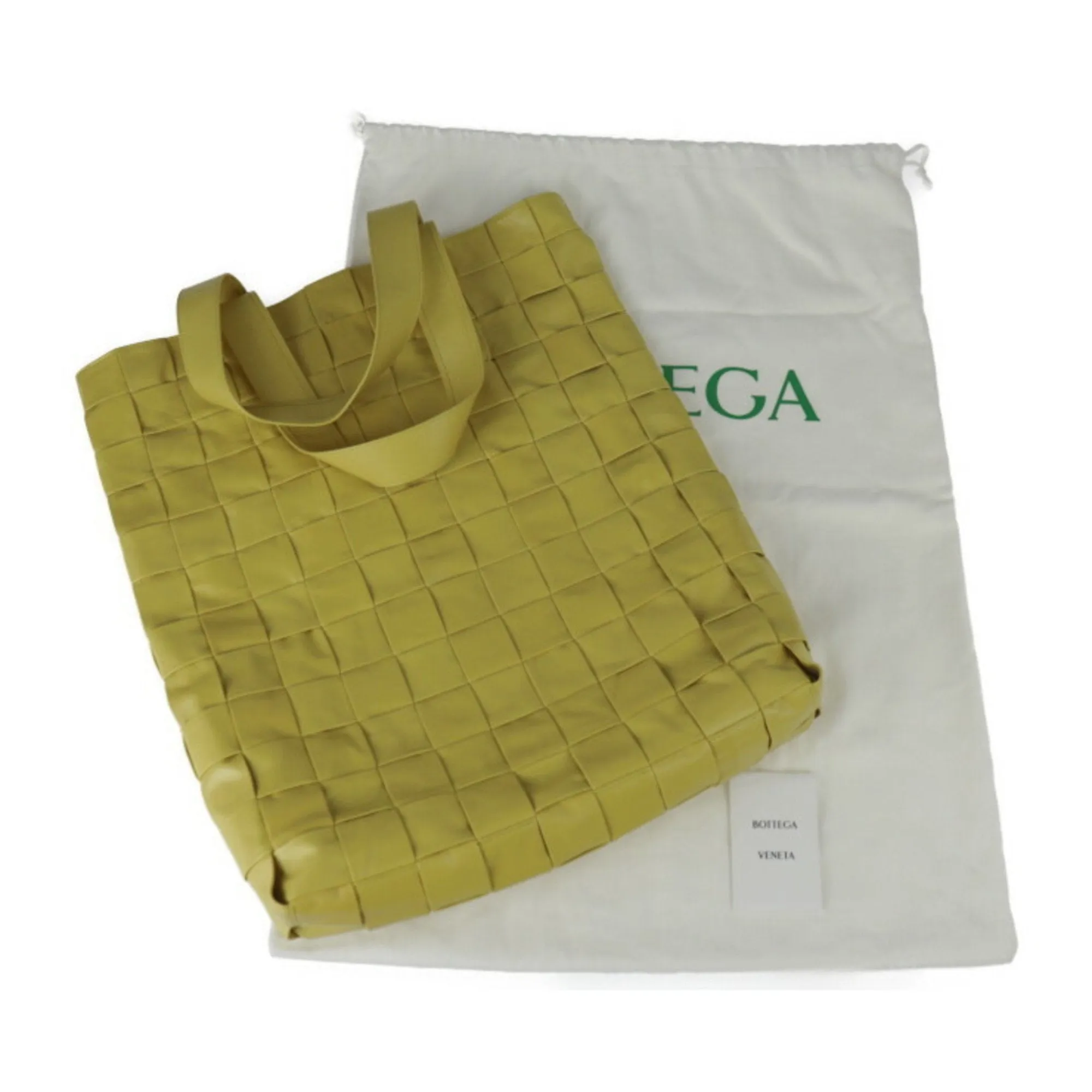 Bottega Veneta Cassette Yellow Leather Bag