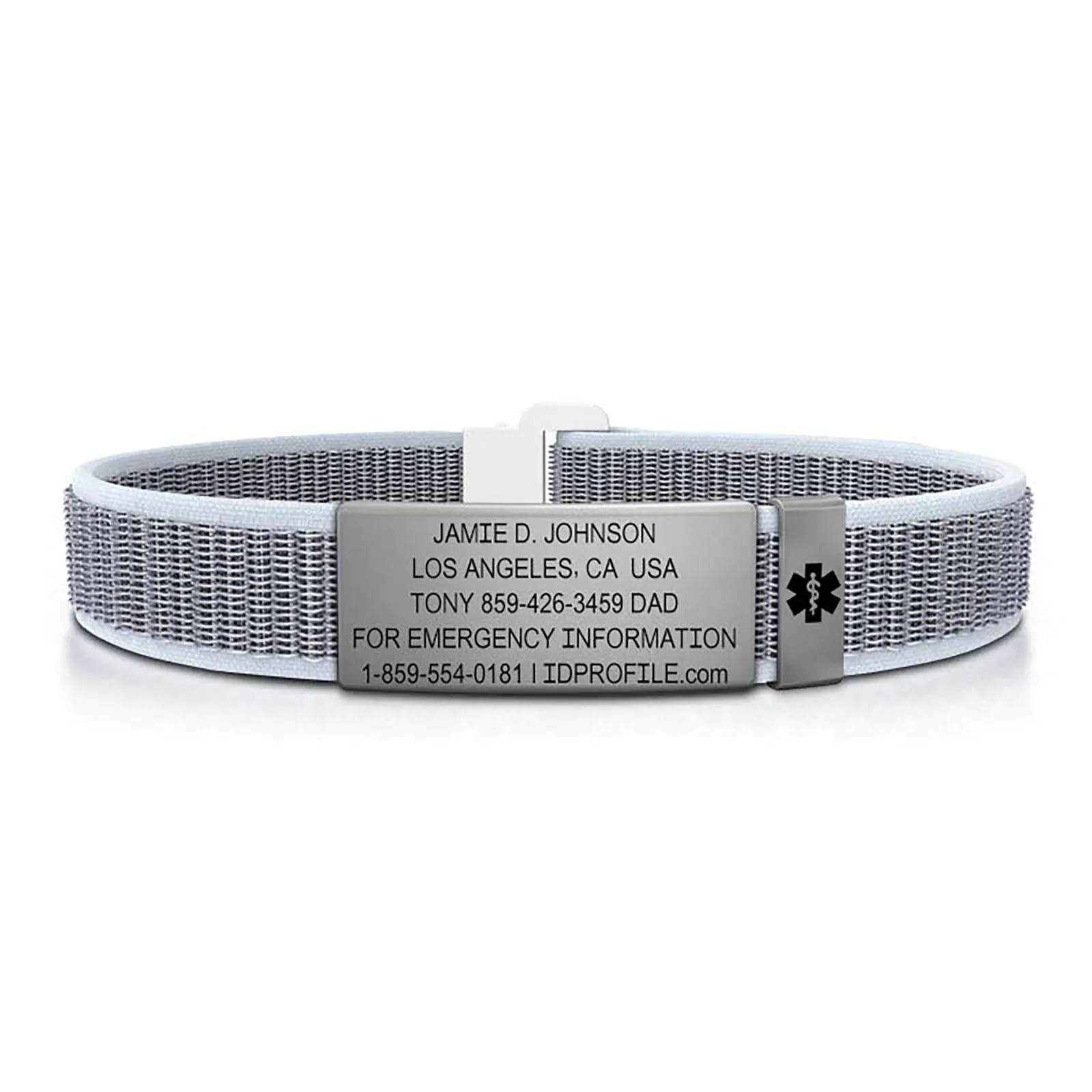 Nylon Loop Medical ID - SM - With iD Profile